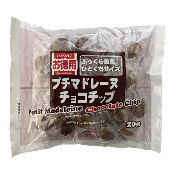 まんぷくクラブ　プチマドレーヌチョコチップ