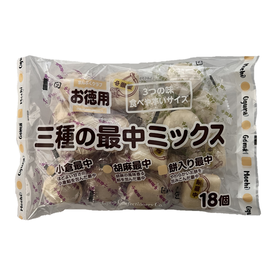 まんぷくクラブ　三種の最中ミックス